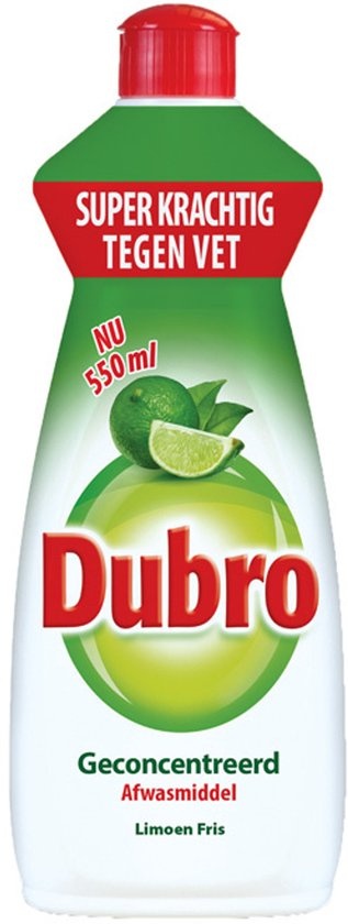 Dubro Afwas limoen fris 550 Milliliter