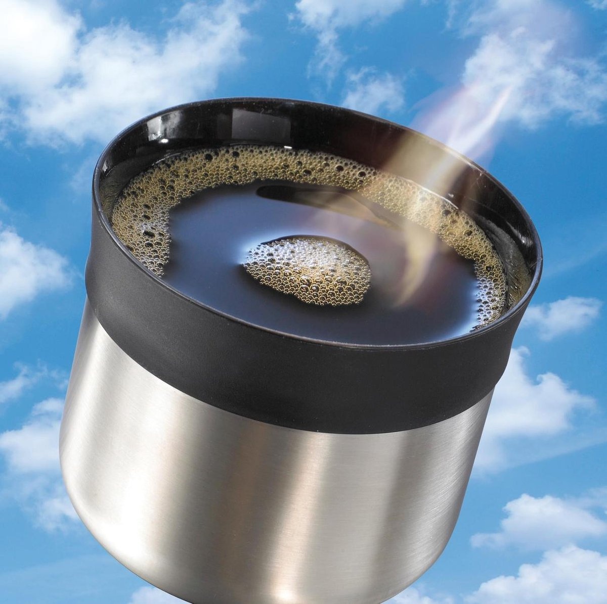 Leifheit thermosbeker Coco - 0,5 liter - RVS - zilver