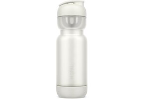 Mepal Shakebeker Sport - 800 ml - Shake en drink - Inclusief mixer & maatverdeling - Eenvoudig schoon te maken - Drinkflessen - Ceramic white