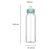 Mepal Pop-up waterfles Campus - 500 ml - Drinkfles - Cool blue