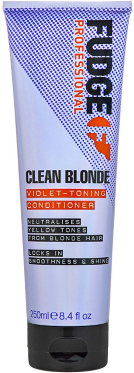 Fudge Clean Blonde Damage Rewind Violet - Conditioner - 250 ml