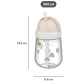 Mepal Mio Rietjesbeker Little Dutch - 300 ml - Makkelijk vast te houden - Kinderservies - Fairy Garden