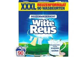 Witte Reus Waspoeder Wasmiddel - Witte Was - 90 Wasbeurten - Grootverpakking