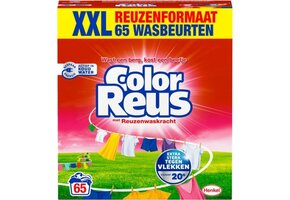 Color Reus Waspoeder - Wasmiddel - Gekleurde Was - 60 Wasbeurten - Grootverpakking