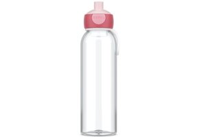 Mepal Pop-up waterfles Campus - 500 ml - Drinkfles - Cool pink