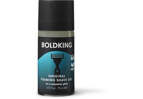 Boldking scheergel Original - Scheerschuim/Scheergel voordeelverpakking mannen - 75ml Shaving Gel