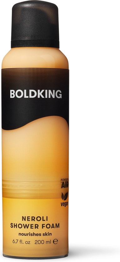 Boldking Doucheschuim Neroli - Douche- en Badschuim voor Mannen - Alle Huidtypen - 200 ml
