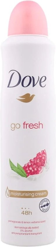Dove - Deodorant - Spray - Go Fresh - Pomegranate and Lemon Verbena Scent - 250ml