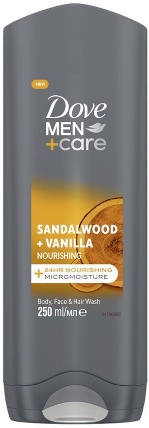 Dove Douchegel Men+ Care Sandalwood & Vanilla - 250 ml