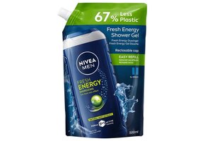 Nivea Men Energy 3-in-1 Douchegel Navulling