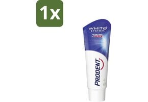 1 x Prodent – Tandpasta – White System – Natuurlijk Witmakend – 75 ml