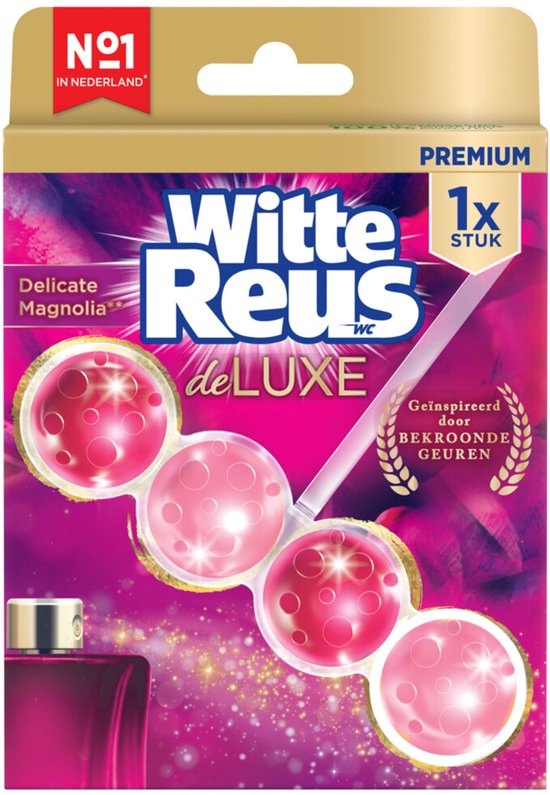 Witte Reus Wc Blok De Luxe Delicate Magnolia (50 gr)