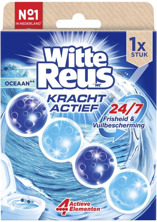 Witte Reus Wc Blok Kracht Actief Oceaan (50 gr)