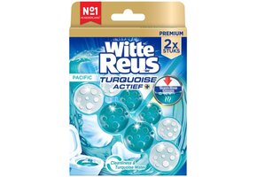 Witte Reus Wc Blok Turquoise Actief Pacific (2 x 50 gr)