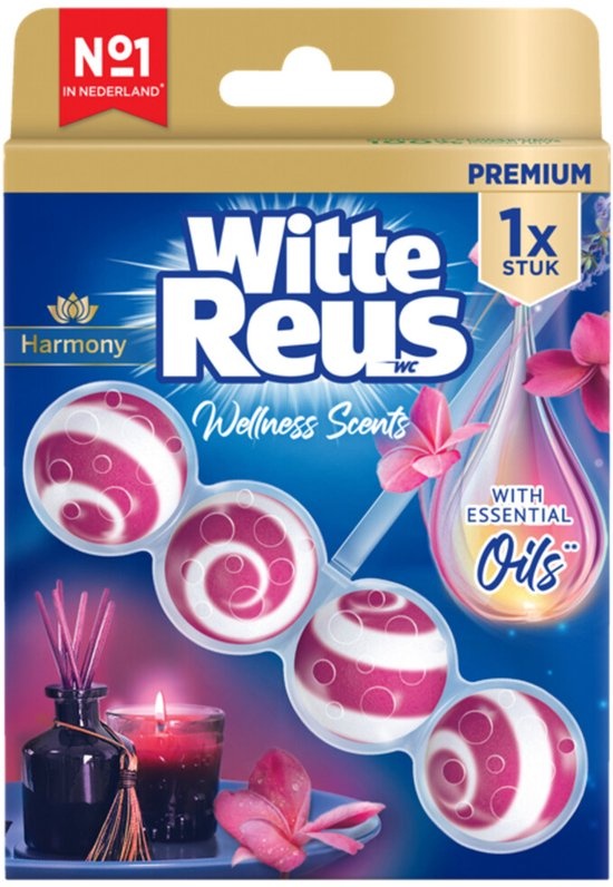 Witte Reus Wc Blok Wellness Scents Harmony (50 gr)