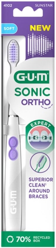 GUM Sonic Ortho - Elektrische Tandenborstel
