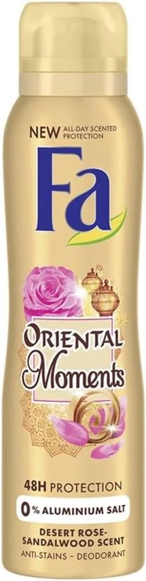 Fa - Deodorant - Spray - Oriental Moments - Desert Rose-Sandalwood Scent - 150ml