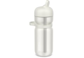 Mepal Drinkfles flip Sport - 600 ml - Flip en drink - Lekdicht - Draaglus en comfortabele grip - Vaatwasmachinebestendig - Drinkflessen - Ceramic white