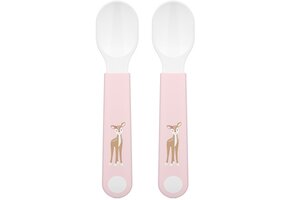 Mepal Mio Oefenlepel Little Dutch - Set van 2 - Goede grip - Kinderservies - Fairy Garden