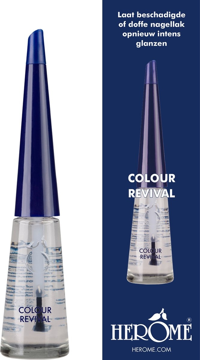 Herome Nagellak Opfrisser - Colour Revival - Herstelt Krasjes en brengt Dof geworden Nagellak weer met Glans tot leven als nieuw. - 10ml