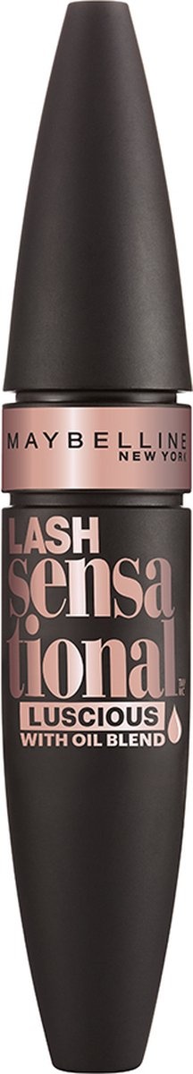 Maybelline New York - Lash Sensational Luscious - 03 Very Black - Volume Mascara met Verzorgende Oliën - 9,5 ml