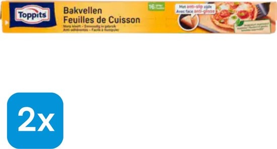 2x Toppits Bakvellen 16 stuks