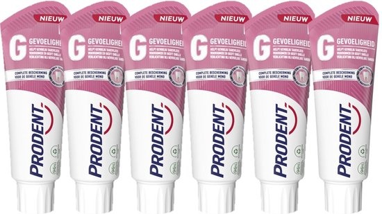 Prodent Tandpasta Gevoeligheid & Tandvlees - 6 x 75 ml