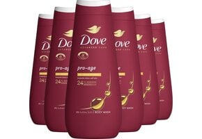Dove - Douchegel - Advanced Care Pro-Age - 6 x 400 ml - Voordeelverpakking