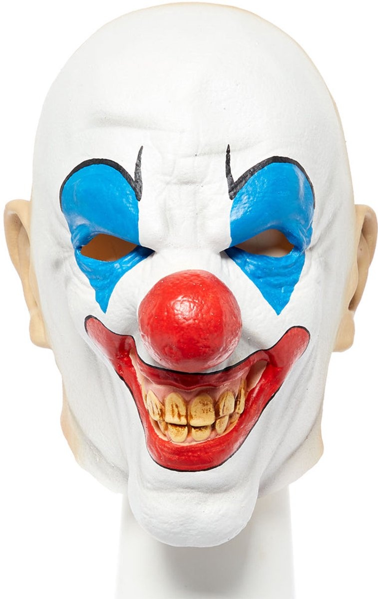 Amscan Psycho clown masker - Bald clown