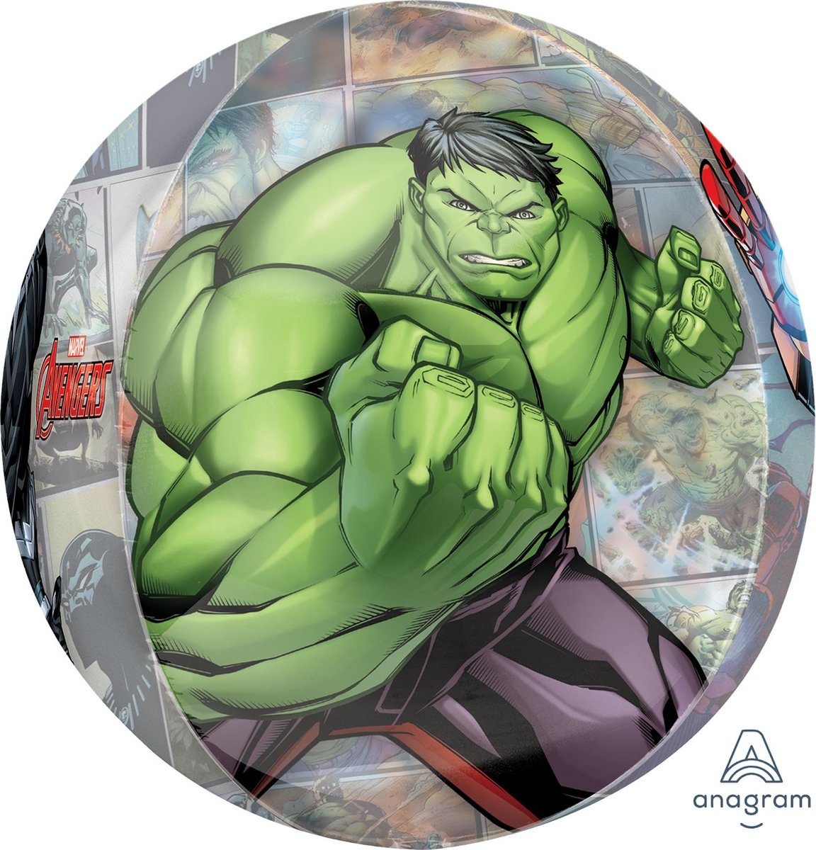 Amscan Avengers Helium Ballon Bal 40cm leeg