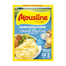 Mousline Aardappelpuree á la min Crème Fraîche 4 stuks