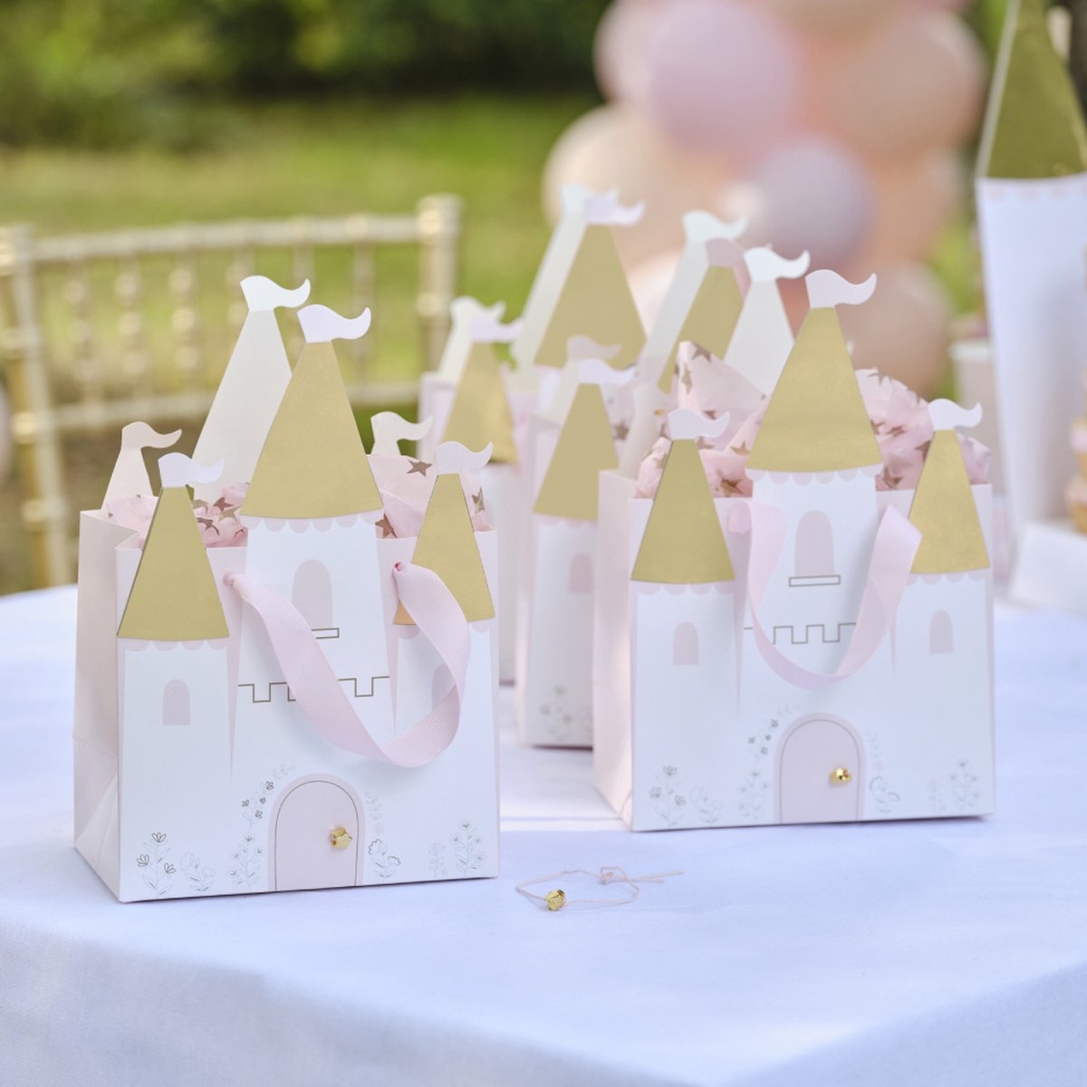 Ginger Ray Cadeau Tasjes Kasteel - 5 stuks