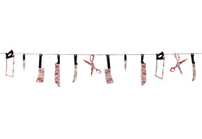 Amscan slinger Bloody Weapons Junior 230 Cm Zwart/rood