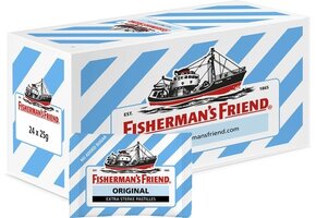 Fisherman's Friend Original Suikervrij - 24 zakjes x 25 gram