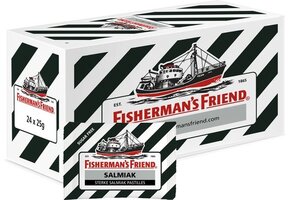 Fisherman's Friend Salmiak Suikervrij - 24 zakjes x 25 gram