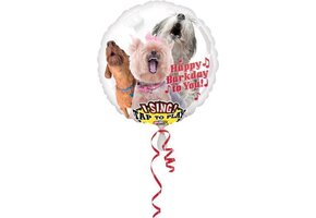 Amscan Sing-A-Tune "Happy Bark Day to You" FolieBallon 71 x 71 cm - Ballon met geluid