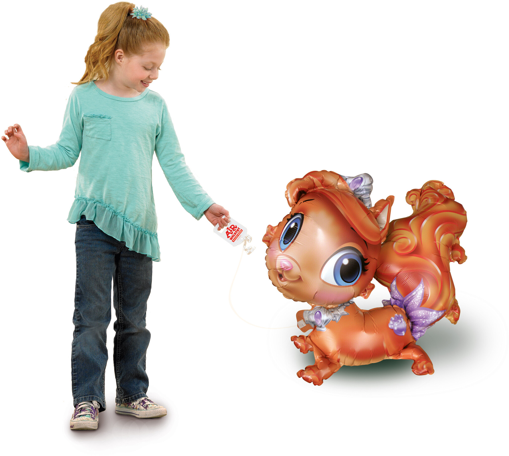 Amscan Disney princess Airwalker Prinses Arielles Puppy - Airwalker ballon 73x71cm
