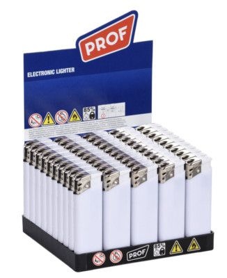 5 pack aanstekers wit