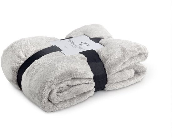 Primaviera Deluxe Teddy plaid Taupe 150 x 200 cm