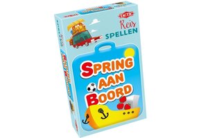 Tactic Spring aan Boord – Bordspel – Compacte Editie – Woord- en Categorie Spel – Vanaf 8 Jaar – 2 of Meer Spelers