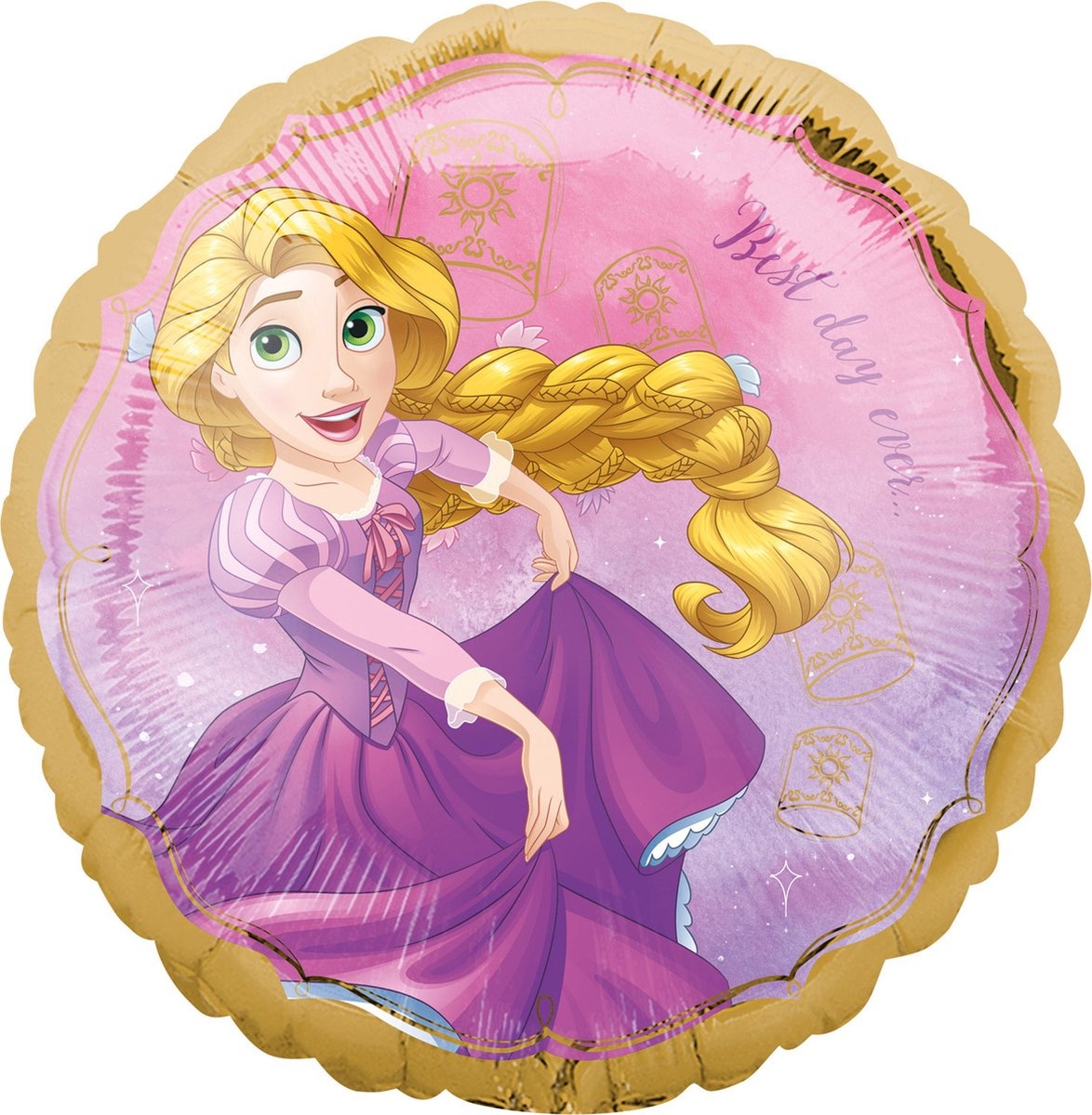Amscan - Disney Rapunzel folieballon 43 cm