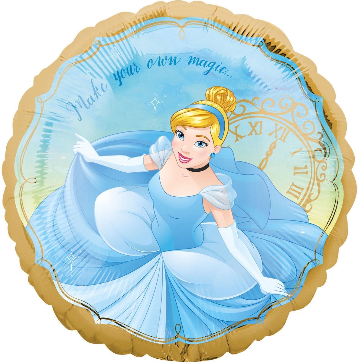 Amscan Disney Princess Assepoester folie ballon 43 cm