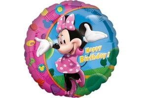 Amscan - Folieballon Happy Birthday Minnie Mouse