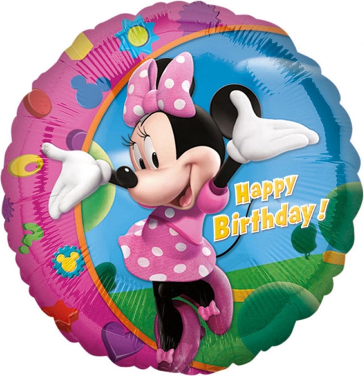 Amscan - Folieballon Happy Birthday Minnie Mouse