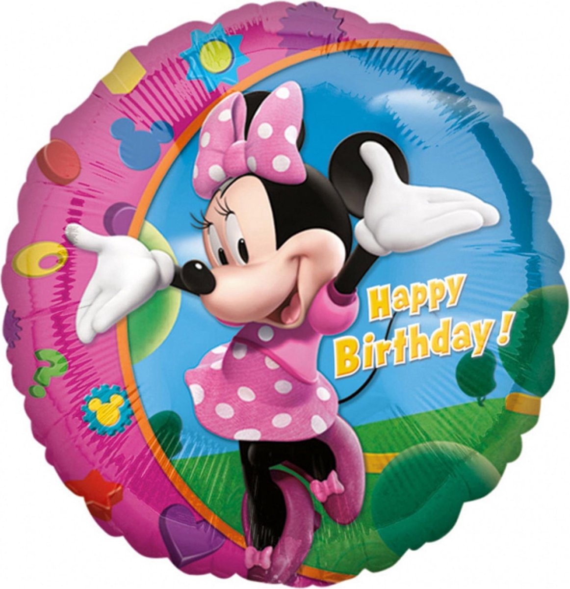 Amscan - Folieballon Happy Birthday Minnie Mouse