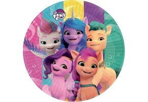 8 papieren borden My Little Pony 23 cm