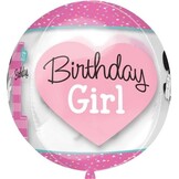 Amscan Minnie Mouse 1st birthday folieballon 38x40cm