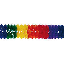 Grarland XL Regenboog Kleurrijke Slinger 4m