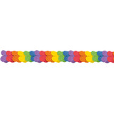 Rainbow Papier Girlande 3,65m