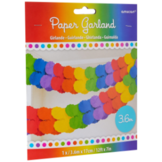 Rainbow Papier Girlande 3,65m